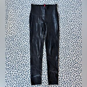 SPANX Faux Leather Leggings